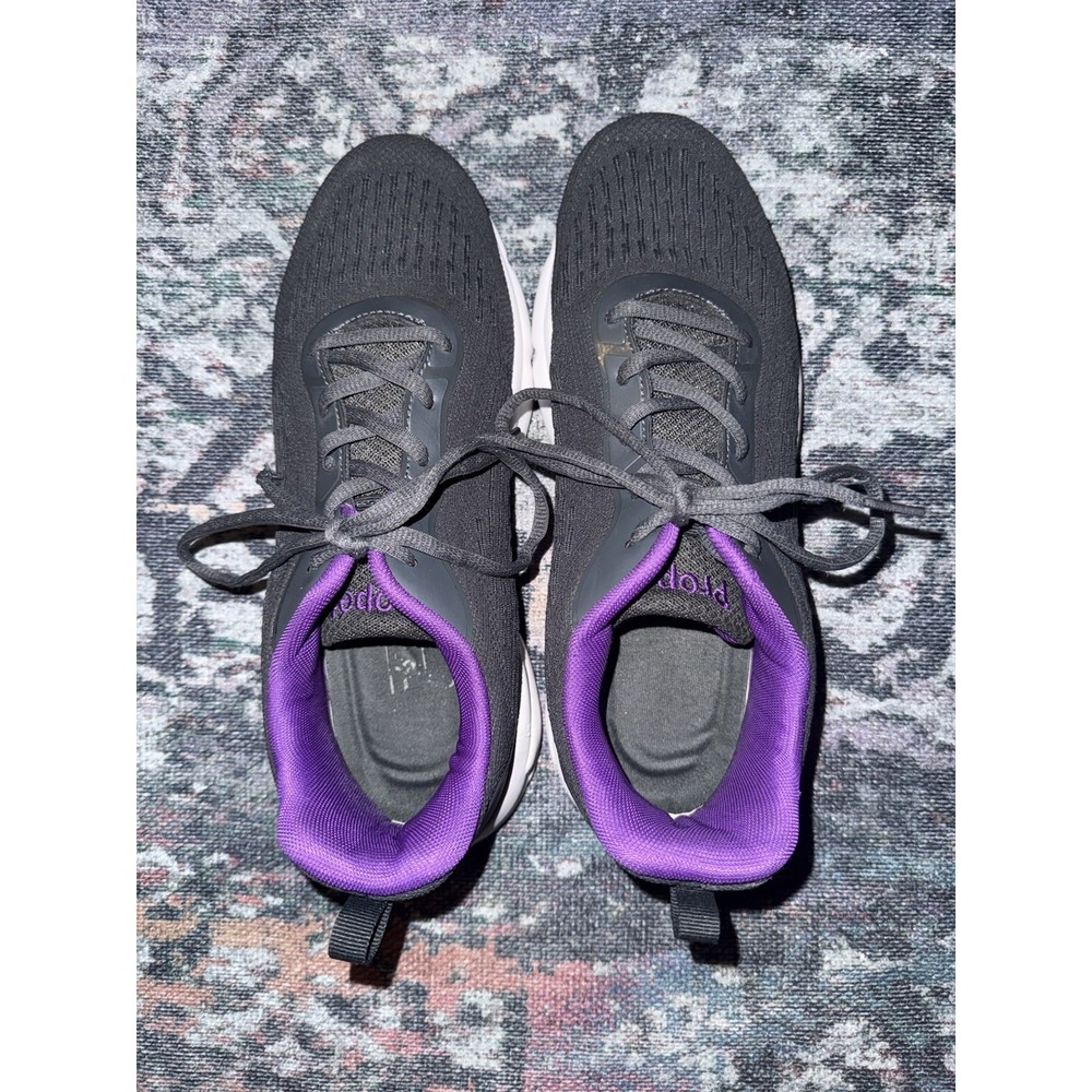 Propet Women's Stability Strive Sneakers Women's‎ Shoes, gray/purple, Size 12